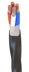 Power cables with copper conductors with rubber insulation for voltage 660 V of VRG grade