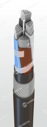 Power cable with aluminium conductors with cross-linked polyethylene insulation for voltage up to 1 kV APvKShvng(A)-LS according