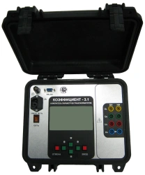 Transformation parameter meter "Coefficient 3.1"