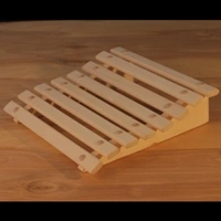 Rigid headrest