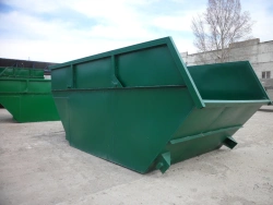 Service on manufacture of 8 m3 waste bin