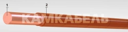 Heat-resistant winding wires with copper conductive core with enamel-film and film polyimide-fluoroplastic insulation