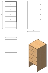 Cupboard for reading forms (series ???)