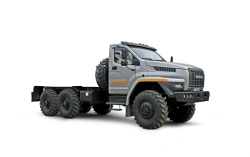 Ural 43203-73 chassis with "NEXT" type cab (Possible equipment: Fast Gear gearboxes; YaMZ-182, YaMZ-183 clutches and their compo