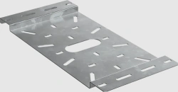 Horizontal mounting plate (for cable ladder system)