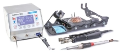 Soldering station two-channel ALPHA-102 IT ~220 V with soldering iron and pulse tool