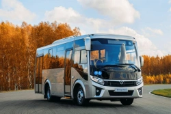 Bus PAZ 320435-04 with MKPP produced by LLC "Nizhegorodskie Motory".