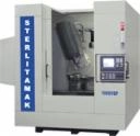 Multipurpose milling and boring machine 1000VBF with automatic tool changing and CNC control.
