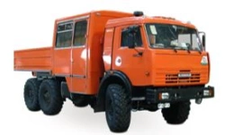 Cargo-passenger truck NEFAZ-4208-42, base chassis KAMAZ 43118-46