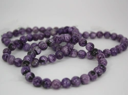 Bracelet (charoite) d=8