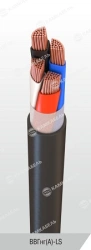 Power cable with copper conductors insulated with polyvinylchloride plasticate for voltage up to 1 kV of VVGng(A)-LSLTx grade ac