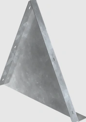 Gable tray cover plug
