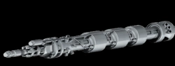 Stepper electromagnetic drive of control and protection system SHEM-3